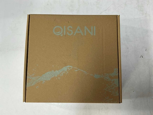 Qisani - flow - hoofddouche - gun metal 30 cm - afbeelding 3 van  3