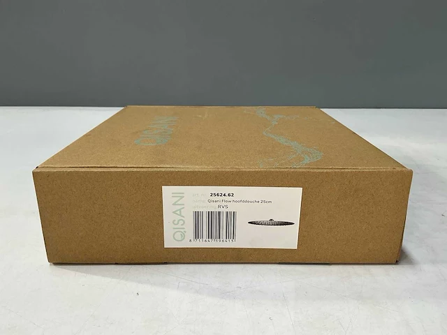 Qisani - flow - hoofddouche - rvs 25 cm - afbeelding 2 van  3