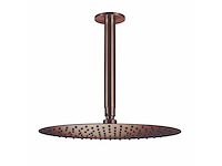 Qisani - flow - hoofddouche met plafondarm - copper 30 cm - afbeelding 1 van  4