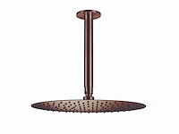 Qisani - flow - hoofddouche met plafondarm - copper 30 cm