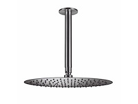 Qisani - flow - hoofddouche met plafondarm - rvs 25 cm - afbeelding 1 van  2