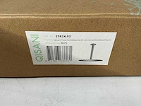 Qisani - flow - hoofddouche met plafondarm - rvs 25 cm - afbeelding 3 van  4