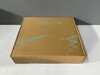 Qisani - flow - hoofddouche met plafondarm - rvs 25 cm - afbeelding 4 van  4
