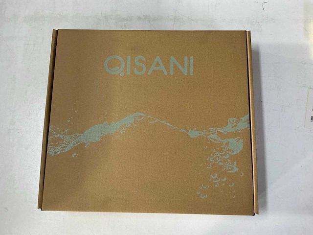 Qisani - flow - hoofddouche met plafondarm - zwart 25 cm - afbeelding 4 van  4