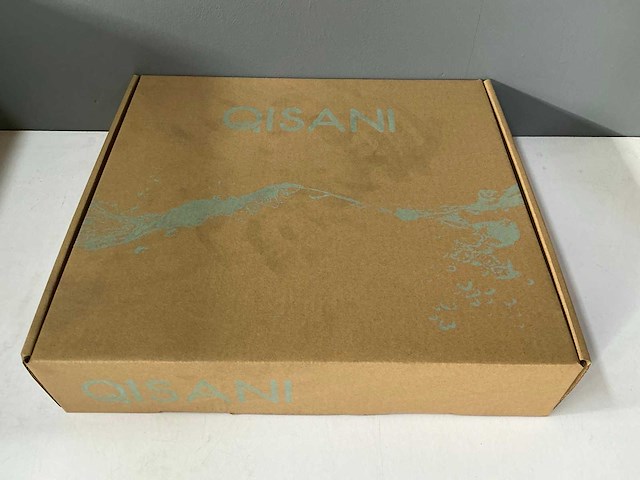 Qisani - flow - hoofddouche met plafondarm - zwart 30 cm - afbeelding 4 van  4