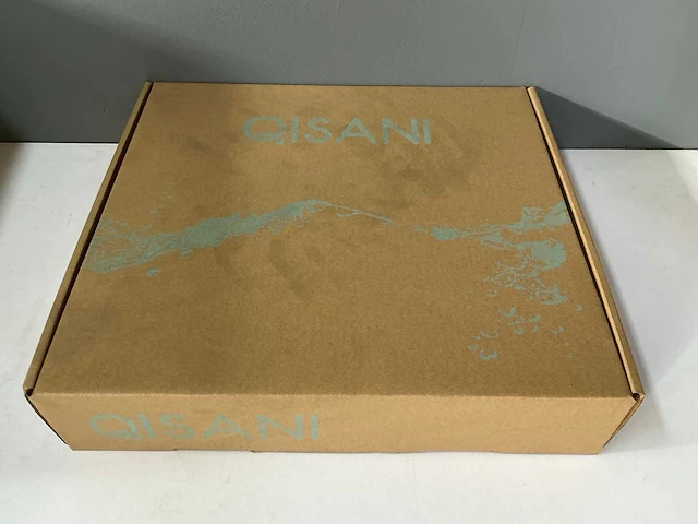 Qisani - flow - hoofddouche met plafondarm - zwart 30 cm - afbeelding 4 van  4