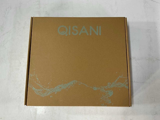 Qisani - flow - hoofddouche met wandarm - rvs 25 cm - afbeelding 4 van  4