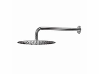 Qisani - flow - hoofddouche met wandarm - rvs 25 cm