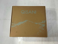Qisani - flow - hoofddouche met wandarm - zwart 25 cm - afbeelding 4 van  4