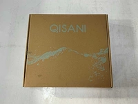 Qisani - flow - hoofddouche met wandarm - zwart 25 cm - afbeelding 4 van  4