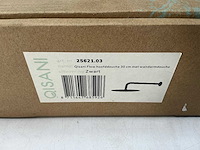 Qisani - flow - hoofddouche met wandarm - zwart 30 cm - afbeelding 3 van  4