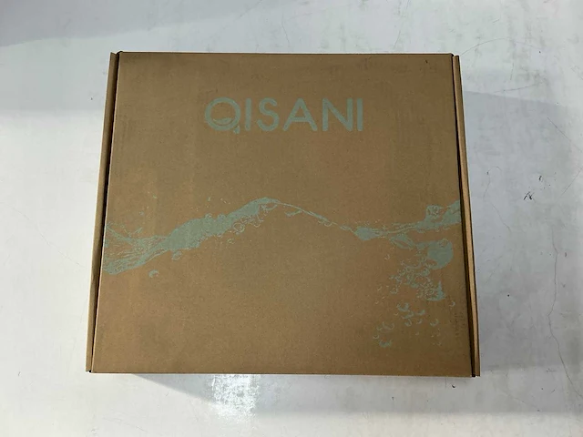 Qisani - flow - hoofddouche met wandarm - zwart 30 cm - afbeelding 4 van  4