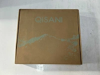 Qisani - flow - hoofddouche met wandarm - zwart 30 cm - afbeelding 4 van  4
