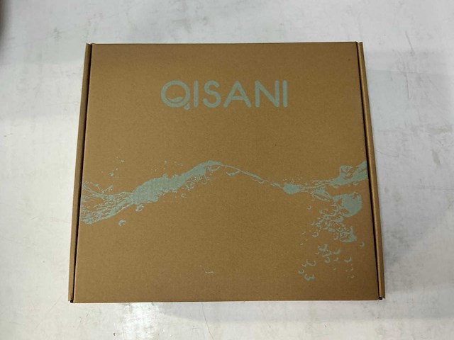 Qisani - flow - hoofddouche met wandarm light gold - 25 cm - afbeelding 3 van  3