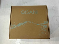 Qisani - flow - hoofddouche met wandarm light gold - 25 cm - afbeelding 3 van  3
