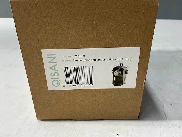 Qisani - flow - inbouwbox universeel omstel 2-weg - afbeelding 3 van  4