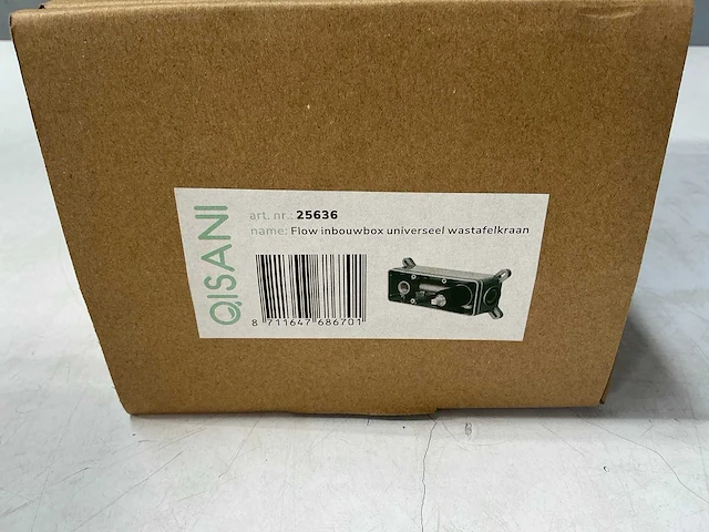 Qisani - flow - inbouwbox universeel voor wastafelkraan - afbeelding 3 van  4