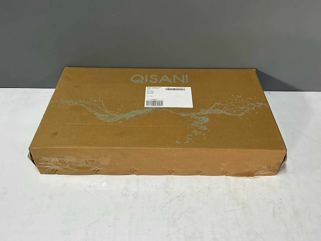 Qisani - flow - inbouwnis dubbel - copper 61 x 30,5 cm - afbeelding 3 van  4