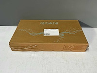 Qisani - flow - inbouwnis dubbel - rvs 61 x 30,5 cm - afbeelding 5 van  5