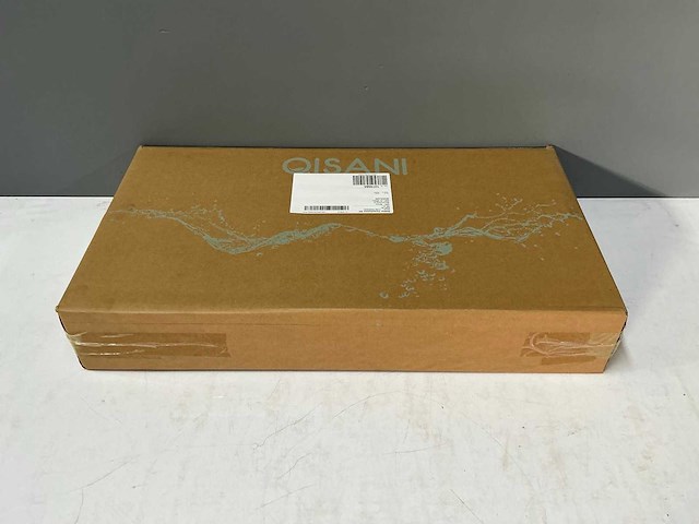 Qisani - flow - inbouwnis dubbel - zwart 61 x 30,5 cm - afbeelding 4 van  4