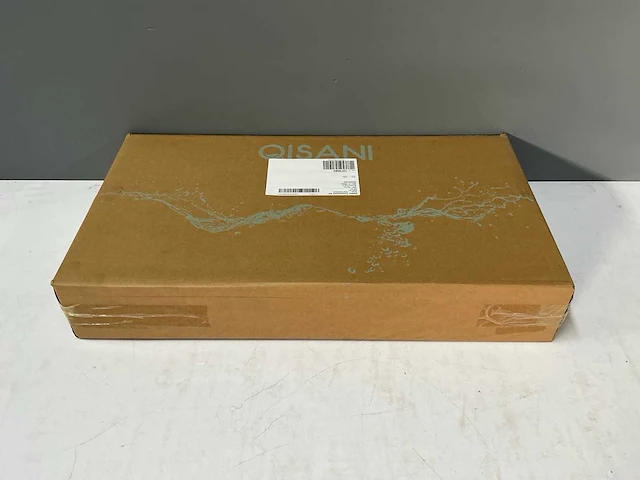 Qisani - flow - inbouwnis dubbel - zwart 61 x 30,5 cm - afbeelding 4 van  4