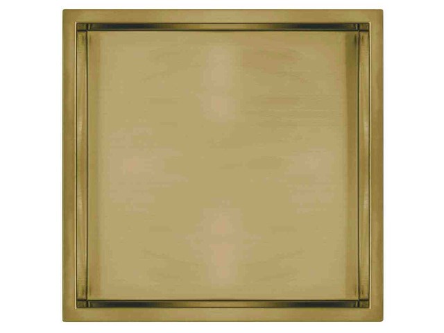 Qisani - flow - inbouwnis enkel - gold - afbeelding 1 van  1