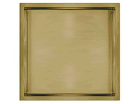 Qisani - flow - inbouwnis enkel - gold - afbeelding 1 van  1