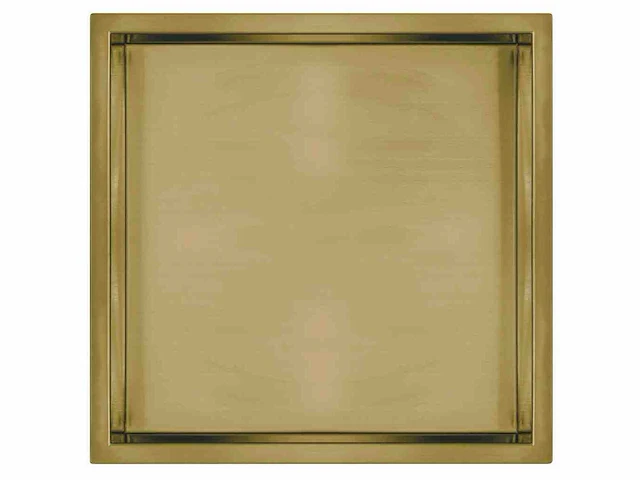 Qisani - flow - inbouwnis enkel - gold - afbeelding 1 van  4