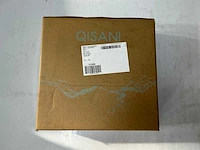 Qisani - flow - inbouwnis enkel - gun metal - afbeelding 4 van  4