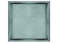 Qisani - flow - inbouwnis enkel - rvs - afbeelding 1 van  2