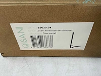 Qisani - flow - reserverolhouder - gun metal - afbeelding 3 van  4