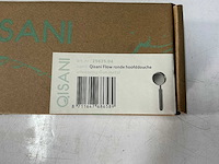 Qisani - flow - ronde hoofddouche - gun metal - afbeelding 3 van  4