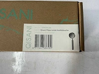 Qisani - flow - ronde hoofddouche - gun metal - afbeelding 3 van  4