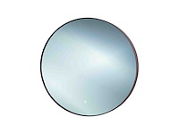 Qisani - flow - spiegel met ring copper 75 cm - afbeelding 1 van  4