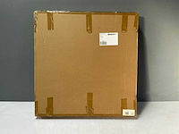 Qisani - flow - spiegel met ring gun metal 75 cm - afbeelding 3 van  3