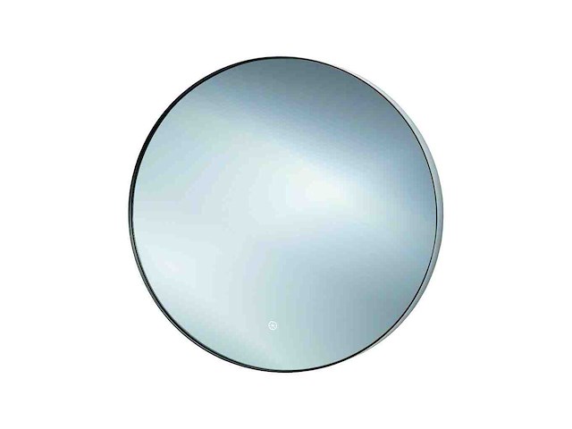 Qisani - flow - spiegel met ring rvs 75 cm - afbeelding 1 van  4