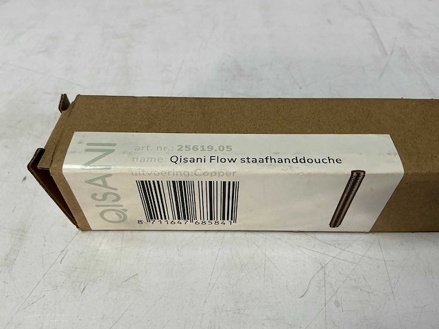 Qisani - flow - staafhanddouche - copper - afbeelding 3 van  4