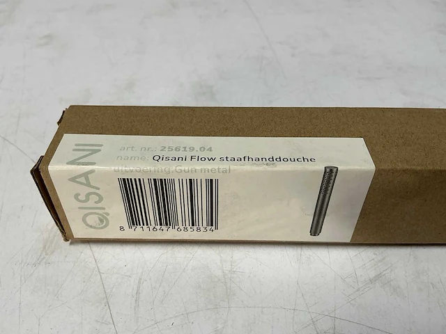 Qisani - flow - staafhanddouche - gun metal - afbeelding 3 van  4