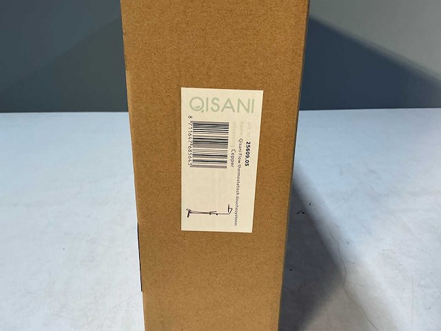 Qisani - flow - thermostatisch douchesysteem - copper - afbeelding 2 van  3