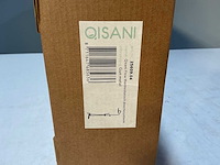 Qisani - flow - thermostatisch douchesysteem - gun metal - afbeelding 3 van  4