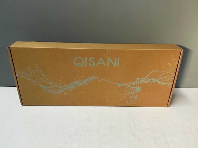 Qisani - flow - thermostatisch douchesysteem - gun metal - afbeelding 4 van  4