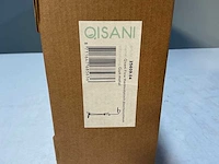 Qisani - flow - thermostatisch douchesysteem - gun metal - afbeelding 3 van  4