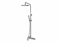 Qisani - flow - thermostatisch douchesysteem - rvs - afbeelding 1 van  5