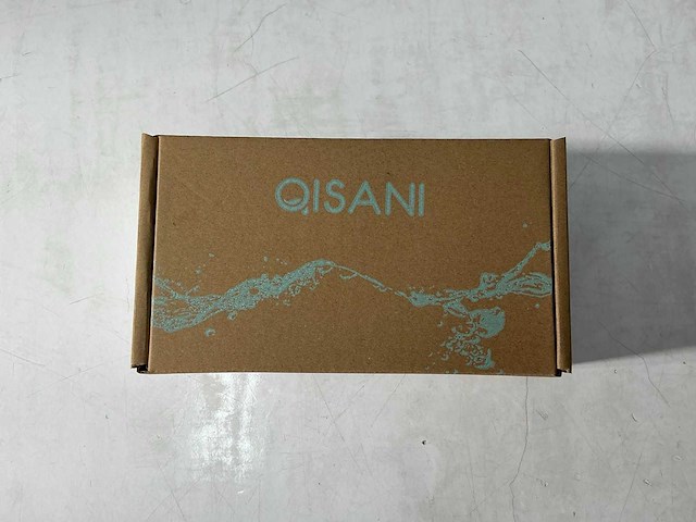 Qisani - flow - thermostatische inbouwkraan 1-weg rond afbouwdeel - gun metal - afbeelding 4 van  4