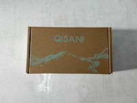 Qisani - flow - thermostatische inbouwkraan 1-weg rond afbouwdeel - gun metal - afbeelding 4 van  4