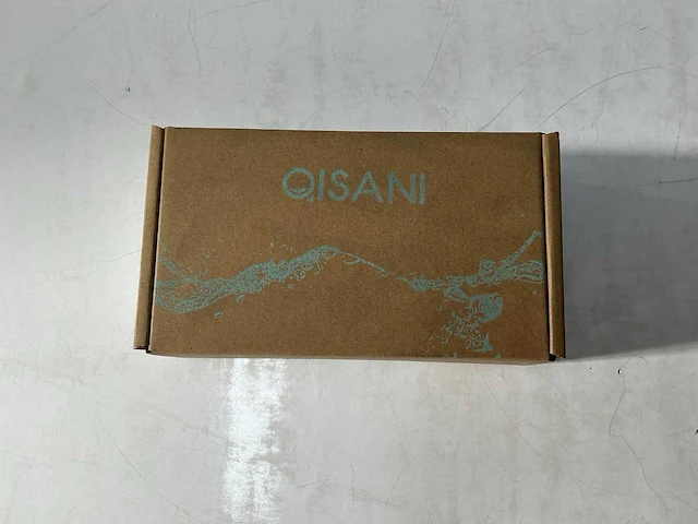 Qisani - flow - thermostatische inbouwkraan 1-weg rond afbouwdeel - light gold - afbeelding 4 van  4