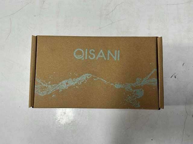 Qisani - flow - thermostatische inbouwkraan 1-weg rond afbouwdeel - zwart - afbeelding 3 van  4