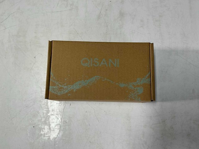 Qisani - flow - thermostatische inbouwkraan 2-weg ovaal afbouwdeel - gun metal - afbeelding 4 van  4