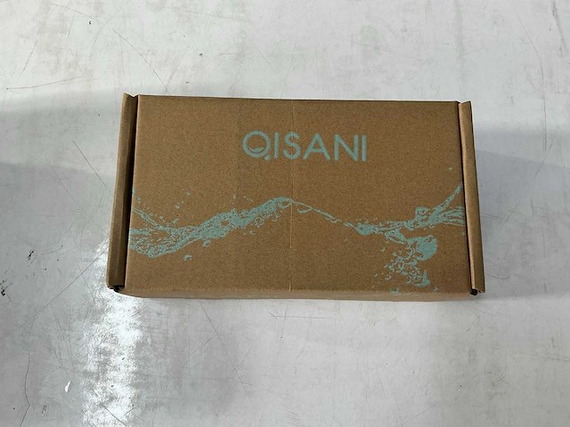 Qisani - flow - thermostatische inbouwkraan 2-weg vierkant afbouwdeel - gun metal - afbeelding 5 van  5