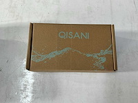 Qisani - flow - thermostatische inbouwkraan 2-weg vierkant afbouwdeel - gun metal - afbeelding 5 van  5